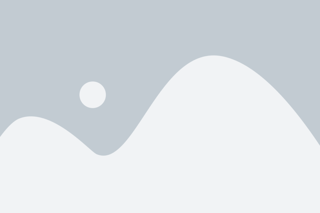Minimalist abstract hills with sun illustration